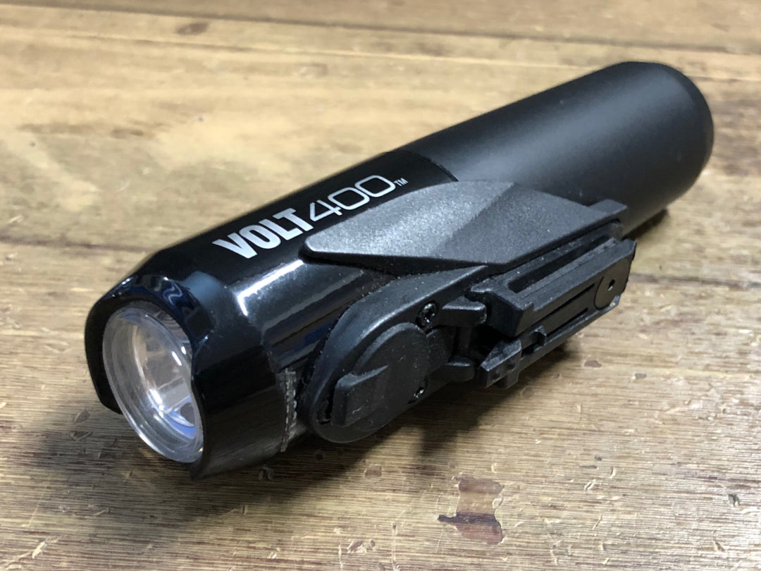 JY015 キャットアイ CATEYE ボルト VOLT400 フロントライト 点灯確認済み