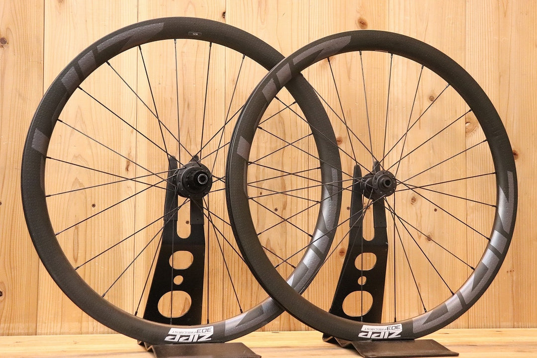 ジップ ZIPP 303 FIRECREST TUBELESS DISC カーボン チューブレスレディ ホイールセット シマノ 11S/12S フックレス 【芦屋店】