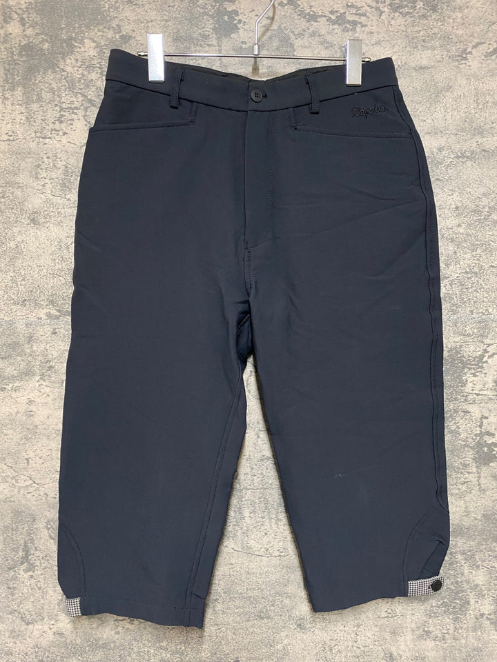 JR975 ラファ Rapha FIXED SHORTS サイクルパンツ 7分丈 黒 30 裏起毛