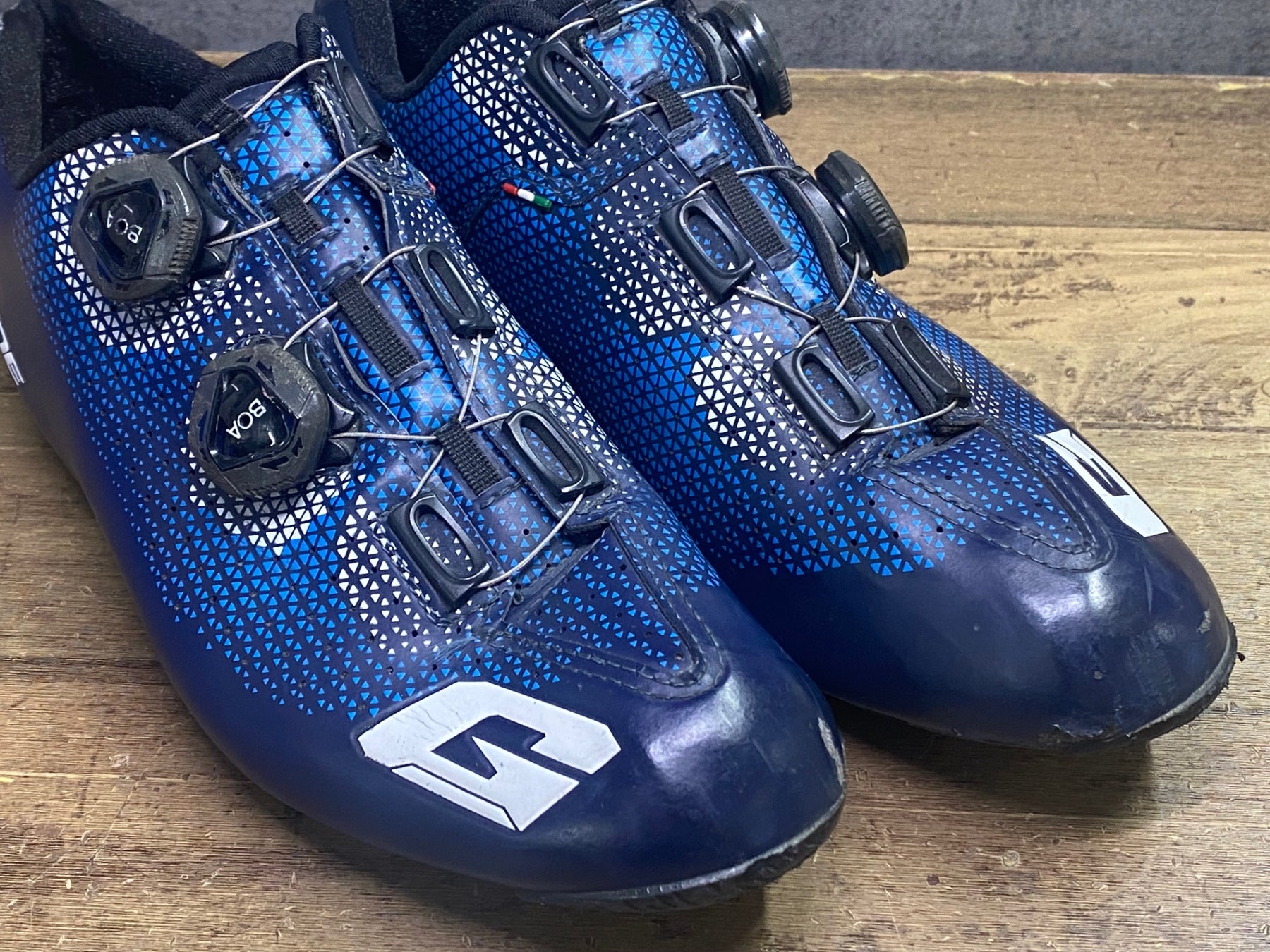 JN367 ガエルネ GAERNE g-chrono carbon BOA ビンディングシューズ 紺