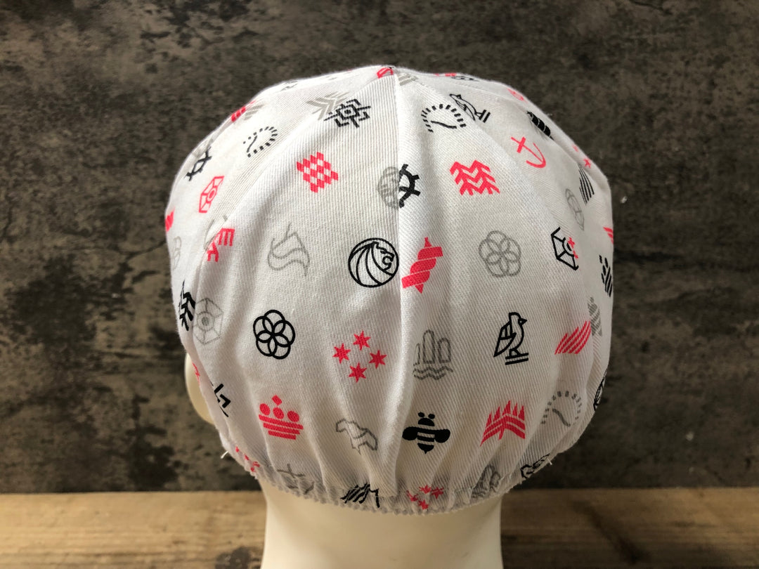 KA305 ラファ Rapha COTTON CAP サイクルキャップ 黒 白 ワンサイズ