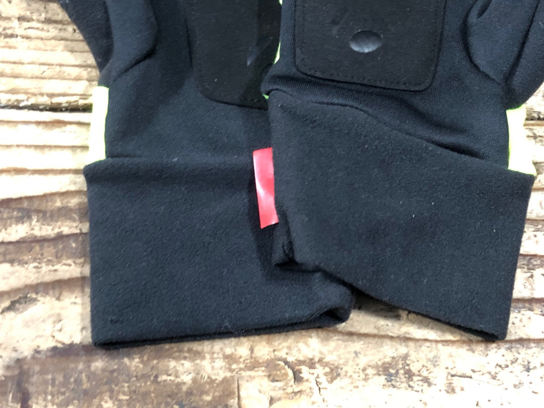 KN180 ボントレガー BONTRAGER 長指 グローブ 黄 黒 S/M 裏起毛