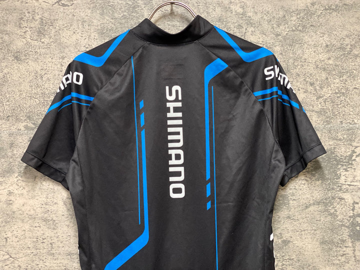 KI219 シマノ SHIMANO 半袖 サイクルジャージ 黒 L