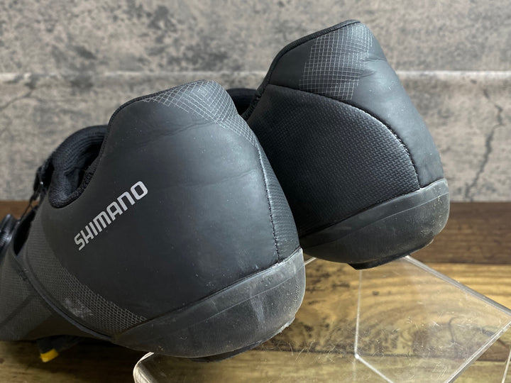 KI791 シマノ SHIMANO SHRC300M ビンディングシューズ 黒 SPD-SL EU44