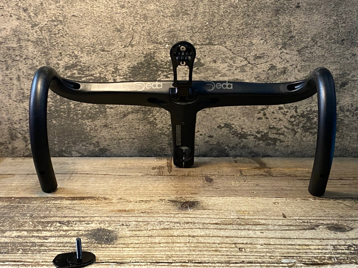 JO918 デダ DEDA アラネラ ALANERA 一体型カーボンハンドル エンド外-外420mm 100mm 82° OS  GARMIN用サイコンマウント付属