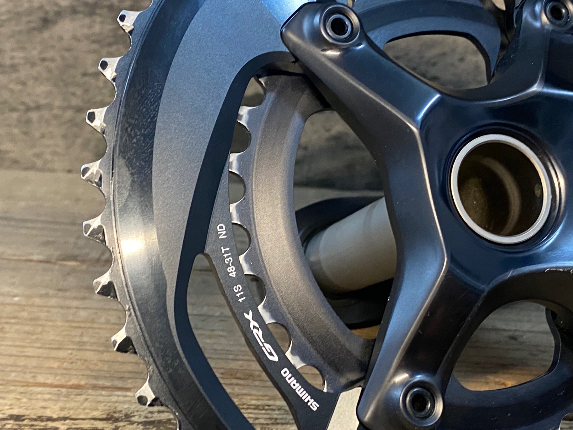 SHIMANO GRX クランク JP604 シマノ SHIMANO GRX FC-RX810 クランクセット 48/31T 172.5mm