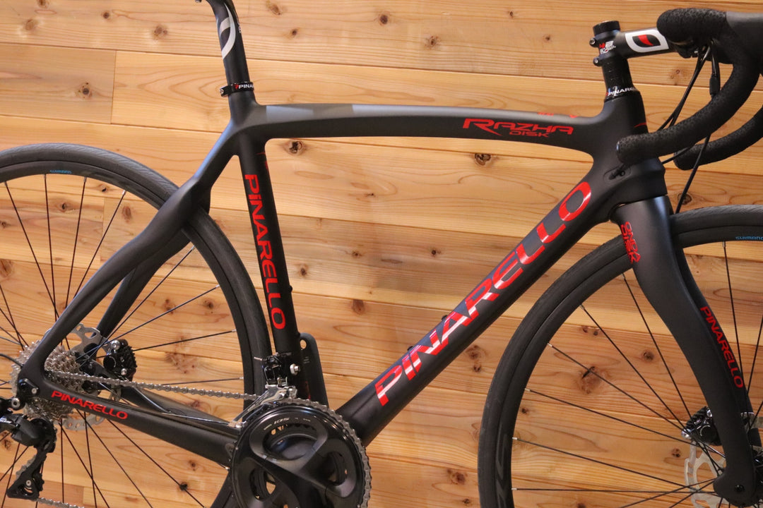 未走行で入荷！ ピナレロ PINARELLO ラザ RAZHA DISK 2022モデル 515サイズ シマノ 105 R7020 11S カーボン ロードバイク 【広島店】