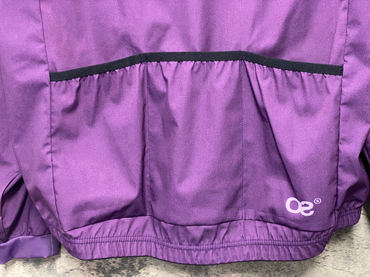 JV311 OSS BIKE WEAR BREATH WINDBREAKER 長袖 ウィンドブレーカー 紫 M