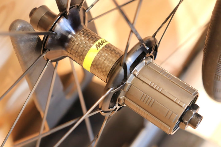 マヴィック MAVIC CXR ULTIMATE 60T カーボン チューブラー ホイールセット シマノ12S/11S 27mm 【千葉店】