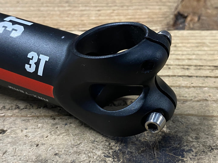 KQ922 3T ARX-TEAM アルミ ステム 100mm 17° Φ31.8 黒 ※ステムボルト1個欠品