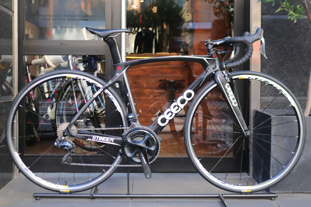 シーポ CEEPO スティンガー STINGER 2015モデル Sサイズ シマノ アルテグラ R8000 MIX 11S カーボン ロードバイク 【東京南麻布店】