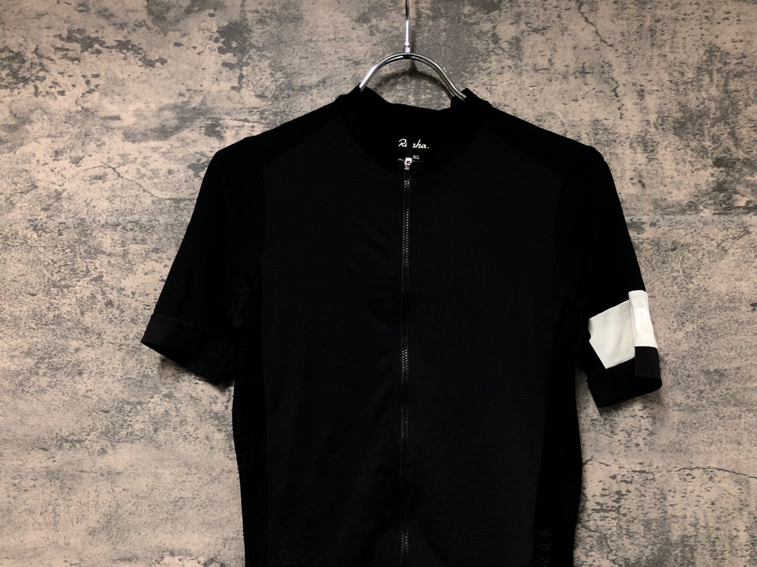 JS840 ラファ Rapha PRO TEAM CLIMBER'S JERSEY 半袖 サイクルジャージ 黒 S