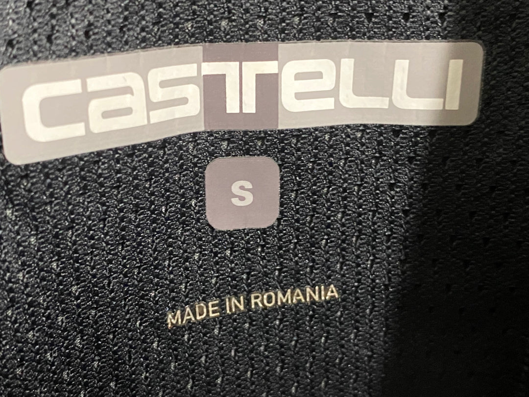 KE426 カステリ CASTELLI ROSSO CORSA 半袖 サイクルジャージ 紺 S perfetto
