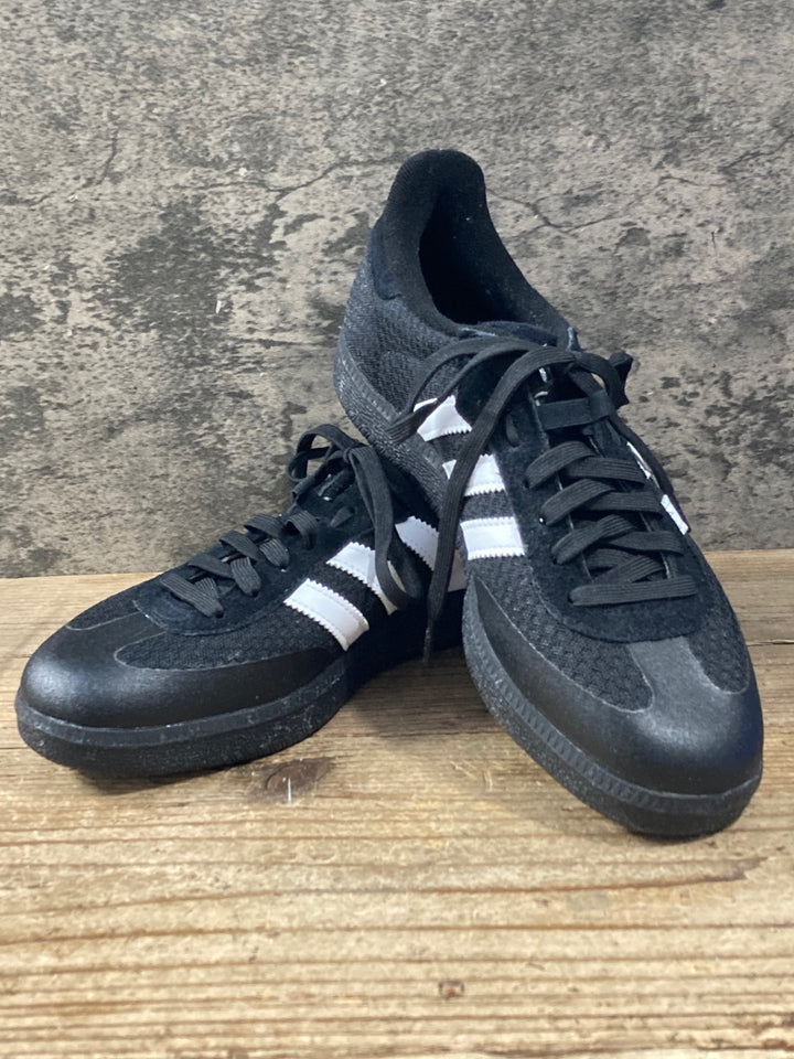 KQ863 アディダス adidas VELOSAMBA COLD RDY ビンディングシューズ 黒 EU43 1/2