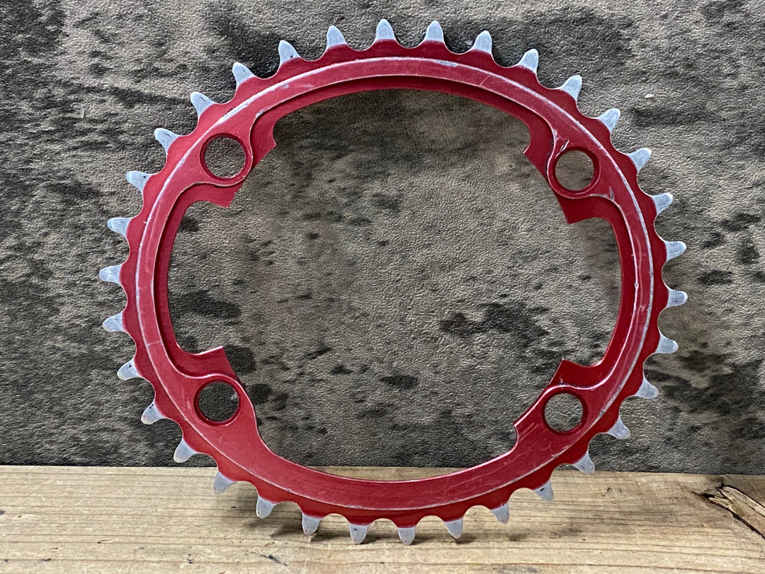 JT416 スミス SMITH バロックギア BAROQUE GEAR 楕円 インナーチェーンリング 34T 赤
