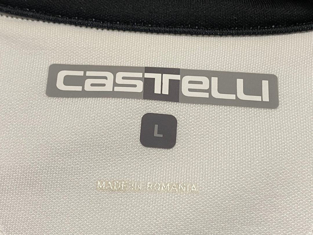 JO468 カステリ CASTELLI 長袖 サイクルジャージ 裏起毛 L