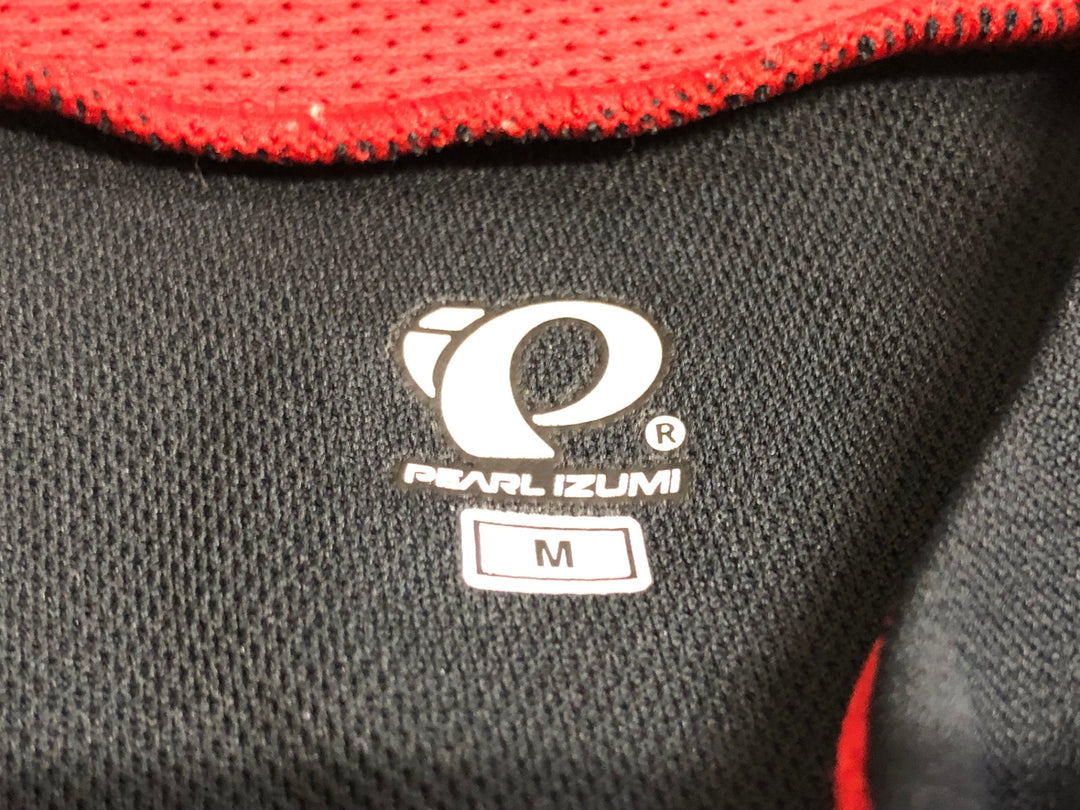 KE810 パールイズミ PEARL iZUMi 半袖 サイクルジャージ 黒 白 M