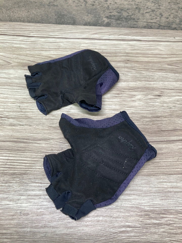 IX551 ラファ Rapha サイクルグローブ XS ※ロゴ剥がれ パープル