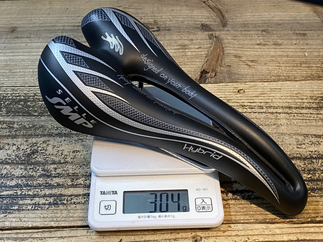 JS985 SELLE SMP Hybrid サドル 黒 inox tubeレール