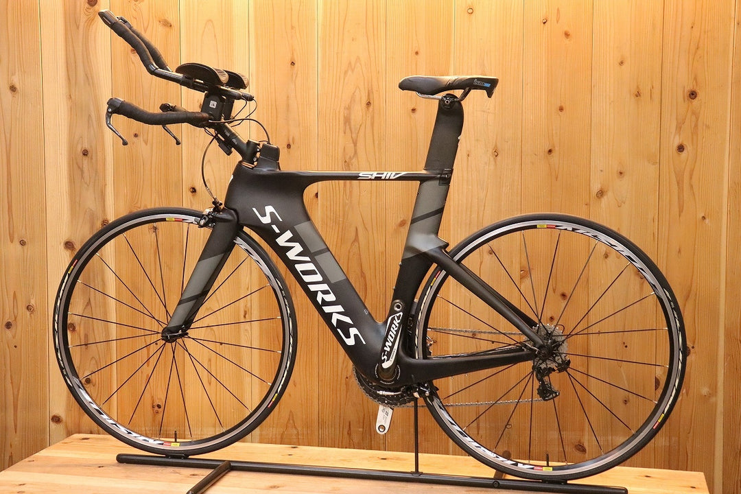 スペシャライズド SPECIALIZED シヴ S-WORKS SHIV 2016年モデル Sサイズ シマノ デュラエース 9070 MIX DI2 カーボン トライアスロンバイク 【芦屋店】