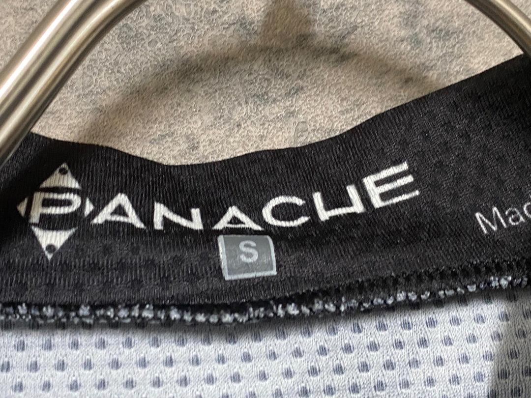 JO330 パナシェ PANACHE 半袖 サイクルジャージ 黒 S