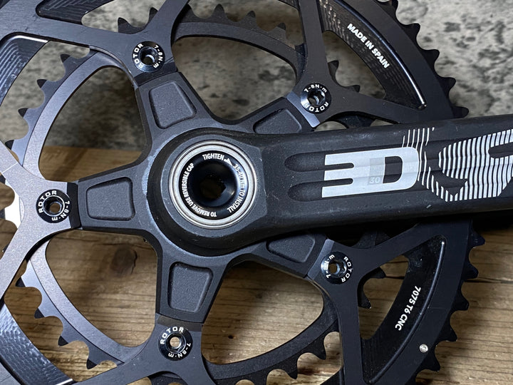 JS250 ローター ROTOR 3D 30 クランクセット 172.5mm noQ 52/36T 110BCD