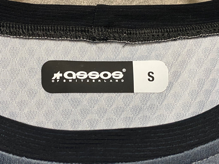 JL102 アソス assos TRAIL LS JERSEY T3 長袖 サイクルジャージ グレー 黒 S