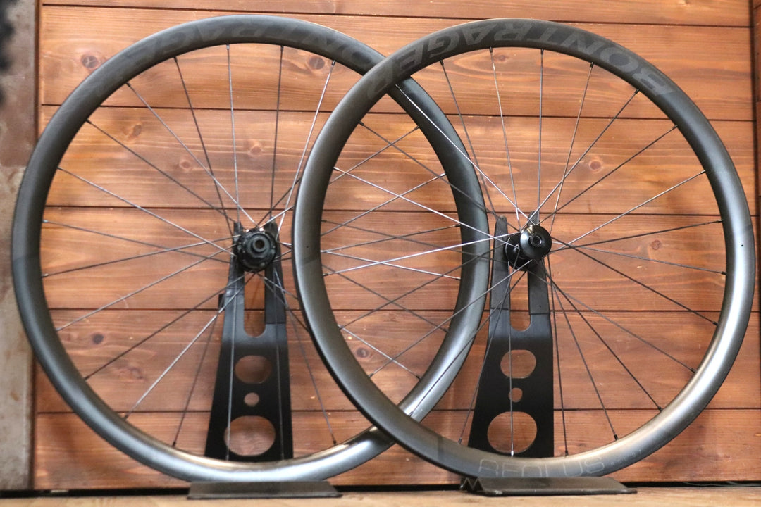 ボントレガー BONTRAGER アイオロス AEOLUS RSL37 DISC カーボン チューブレスレディ ホイールセット シマノ11S/12S 21C 【東京南麻布店】