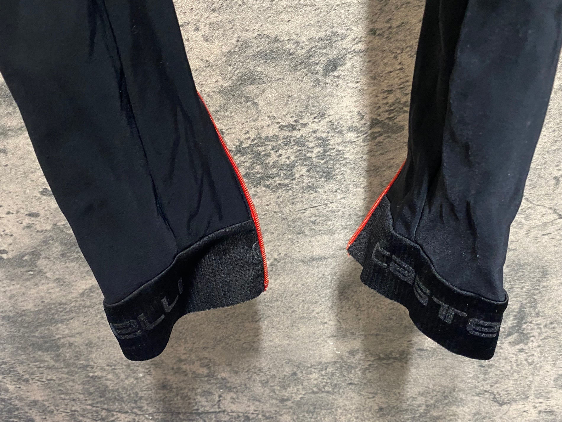 KB267 カステリ CASTELLI ロッソコルサ ROSSO CORSA ビブタイツ 黒 S