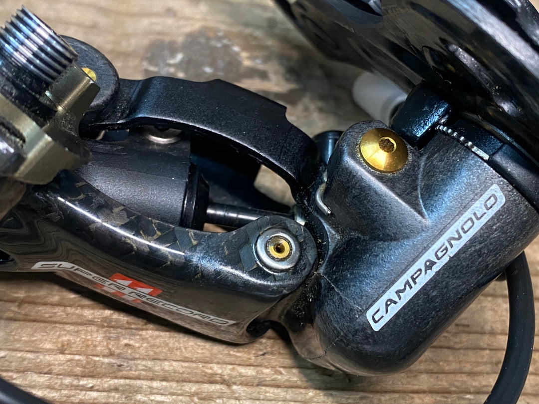 JO239 カンパニョーロ CAMPAGNOLO スーパーレコード SUPER RECORD 11 RD12-SR リアディレイラー EPS ※カーボン補修の為ジャンク