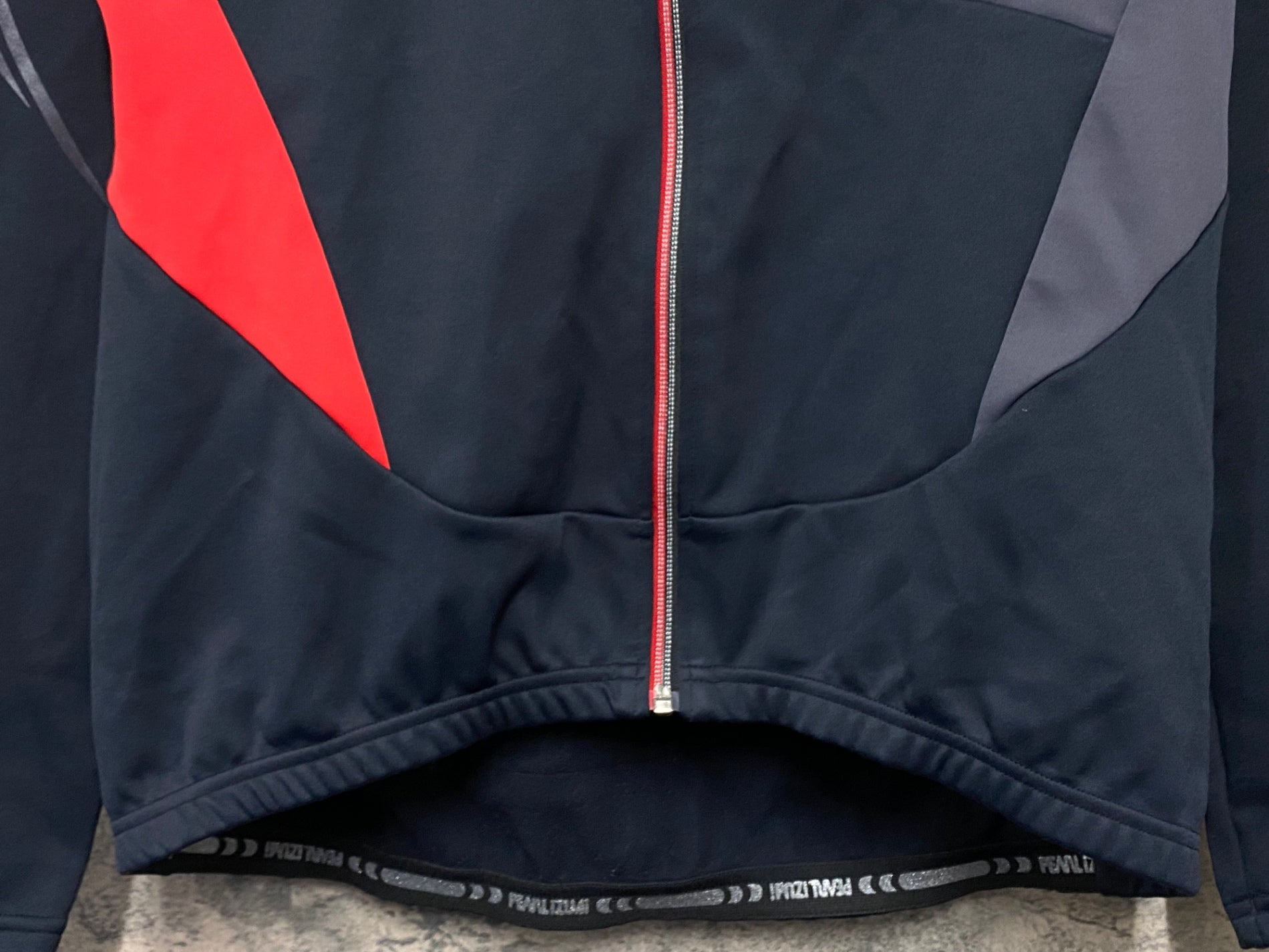 KC648 パールイズミ PEARL iZUMi 長袖 サイクルジャケット 黒 赤 BL 裏