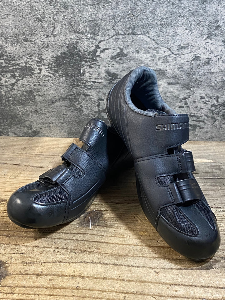 KD759 シマノ SHIMANO RP3 SH-RP300-E L ビンディングシューズ 黒 EU43E