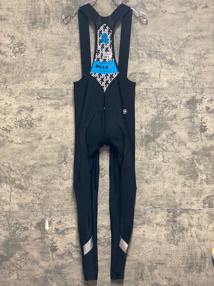 KR256 アソス ASSOS MILLE GT Winter Bib Tights ビブタイツ 黒 M 裏起毛 ※擦れ強