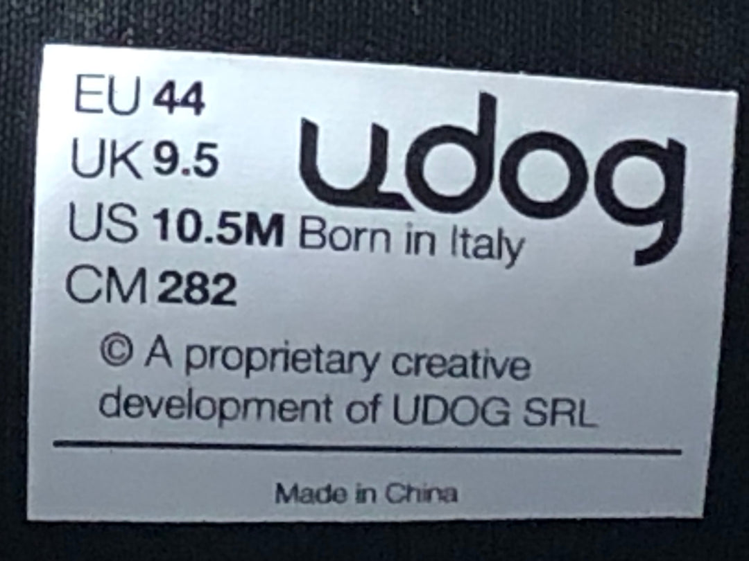 KF447 udog DISTANZA ビンディングシューズ グレー 黒 EU44 2穴