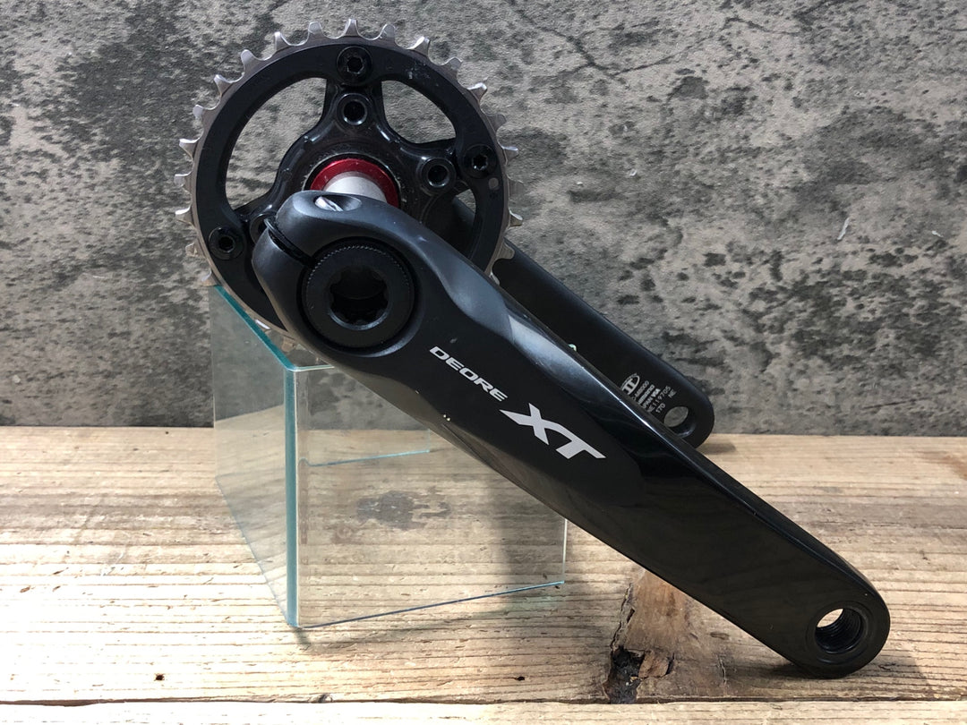 KJ945 シマノ SHIMANO デオーレ DEORE XT FC-M8000 クランクセット 30T 170mm/TOKEN 2mmアルミスペーサー付属