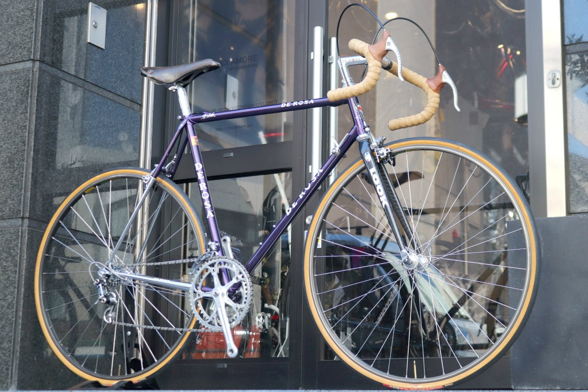 デローザ DE ROSA プロフェッショナル Professional SLX カンパ スーパーレコード 6S ヴィンテージ スチール  ロードバイク【東京南麻布店】