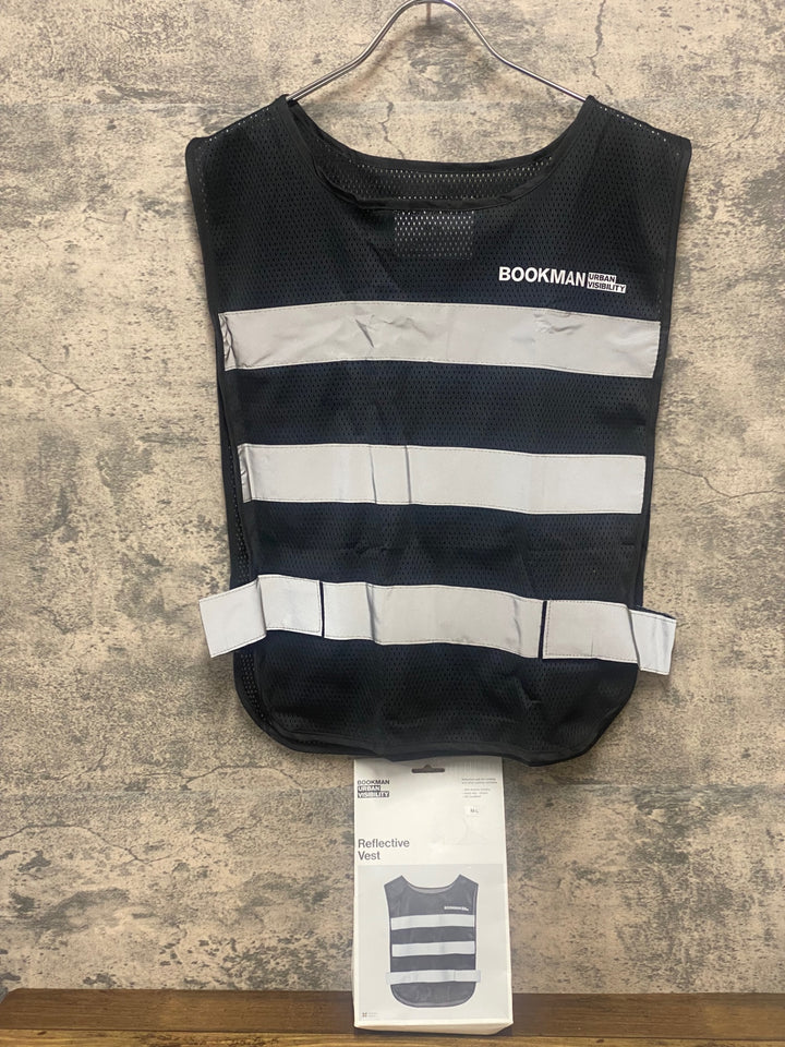JK285 ブックマン BOOKMAN REFLECTIVE VEST 蛍光 ベスト サイクルベスト