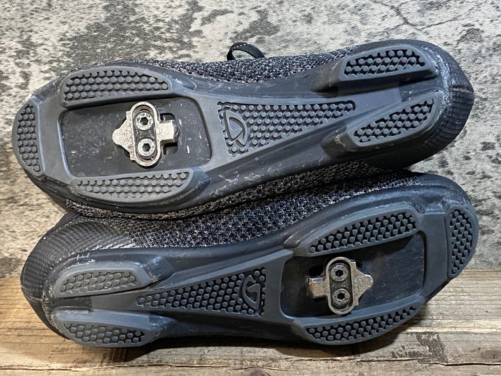 KD100 ジロ GIRO REPUBLIC R KNIT HV  ビンディングシューズ 2穴 黒 EU40