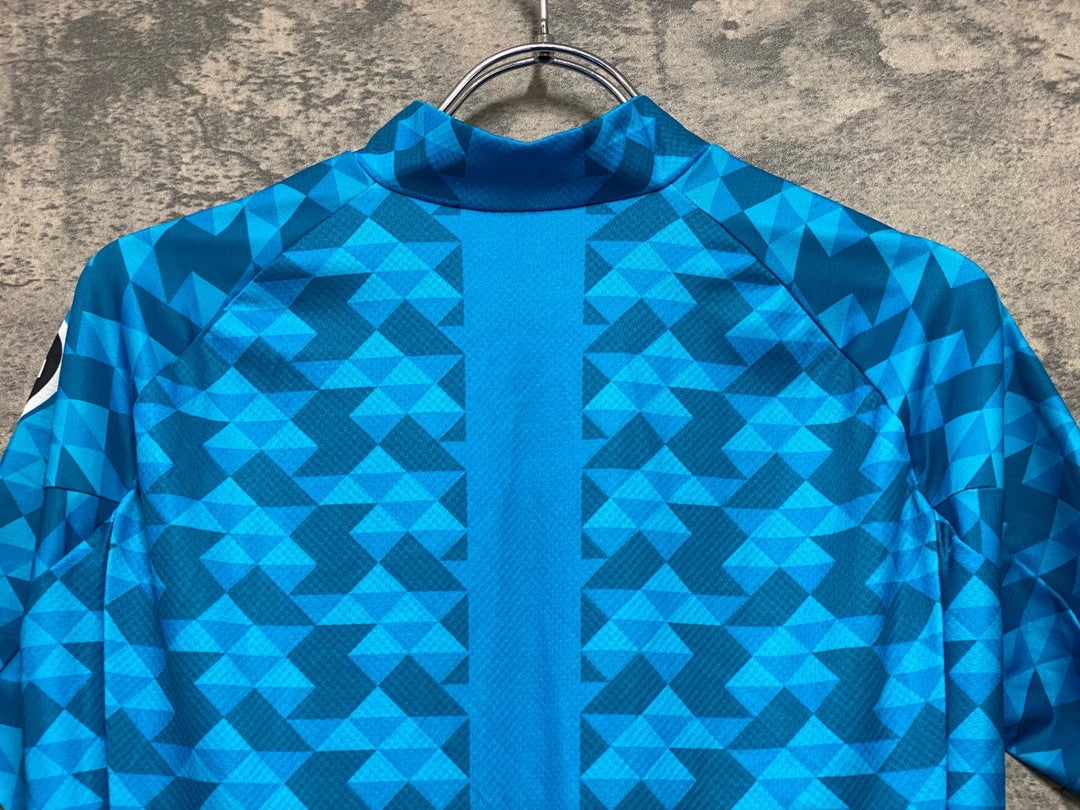 JL087 アソス assos DIAMOND CRAZY SS JERSEY 半袖 サイクルジャージ 水色 青 S