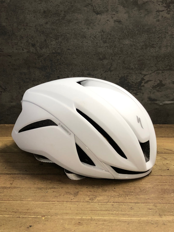 KM861 スペシャライズド SPECIALIZED S-WORKS EVADE4 ヘルメット WHITE Sサイズ 2026/01製造