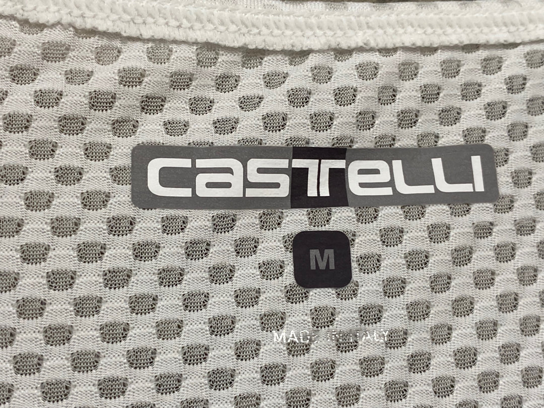 KE514 カステリ CASTELLI ノースリーブ ベースレイヤー 白 M