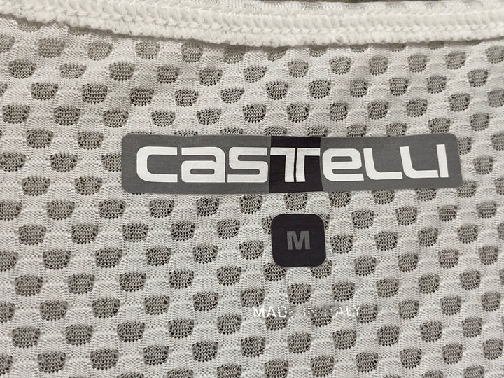 KE514 カステリ CASTELLI ノースリーブ ベースレイヤー 白 M