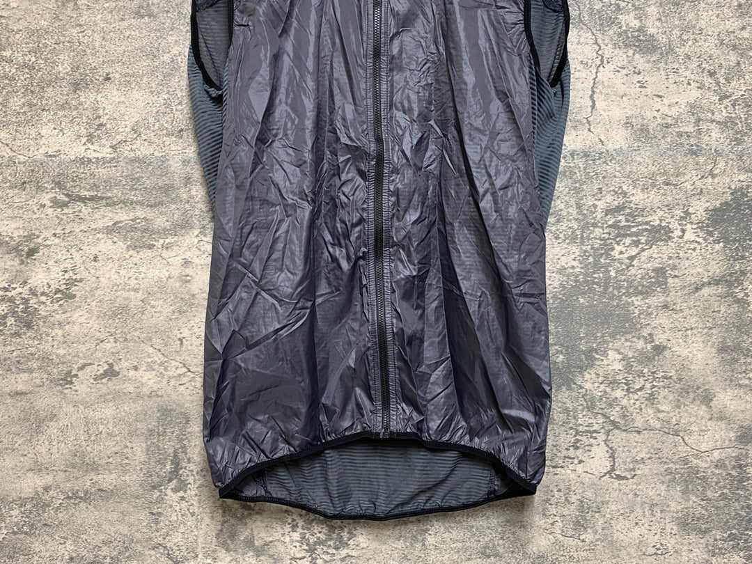 JP532 カステリ CASTELLI ジレ サイクルベスト グレー L