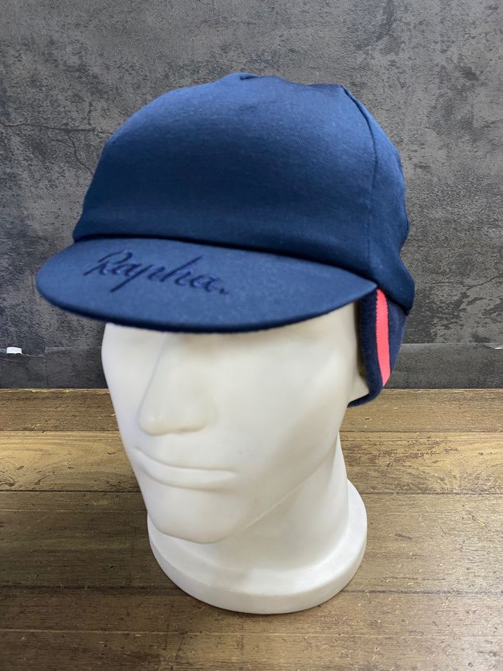 KG262 ラファ Rapha ウィンター サイクルキャップ 濃紺 ONESIZE 裏起毛