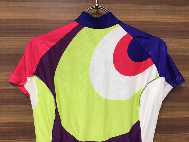 FP928 アソス Assos 半袖 サイクルジャージ 総柄 XS