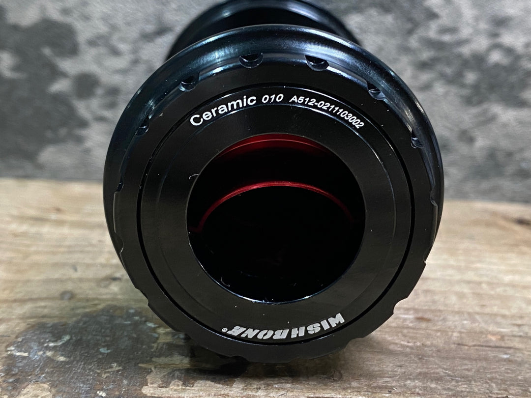 JM718 ウィッシュボーン WISHBONE BPF3024 ボトムブラケット BB 黒 Φ46 PF30 スピンドル径Φ24