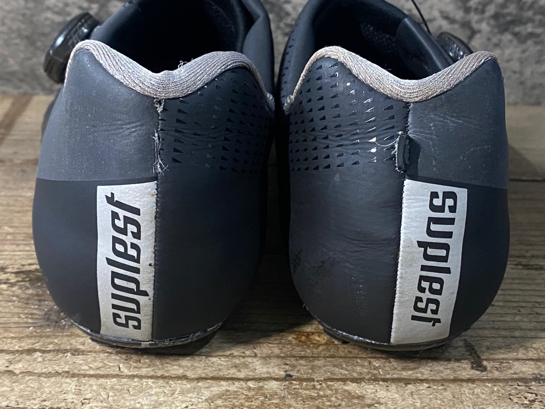 JO765 スープレスト SUPLEST ROAD CARBON ビンディングシューズ 黒 EU42 3穴
