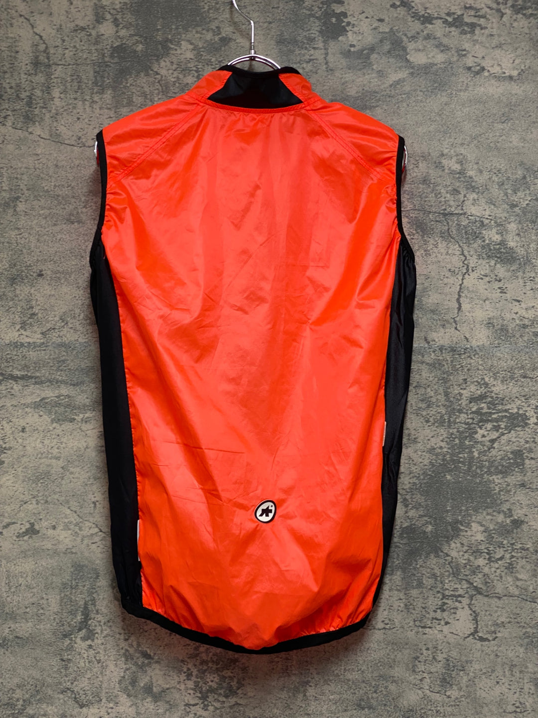 JQ079 アソス ASSOS MILLE GT Wind Vest サイクルベスト ジレ オレンジ M