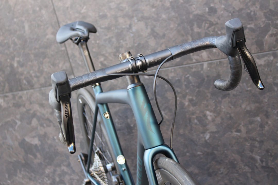 スペシャライズド SPECIALIZED エートス エキスパート AETHOS EXPERT 2023モデル 56サイズ スラム RIVAL E-TAP AXS 12S カーボン ロードバイク 【福岡店】