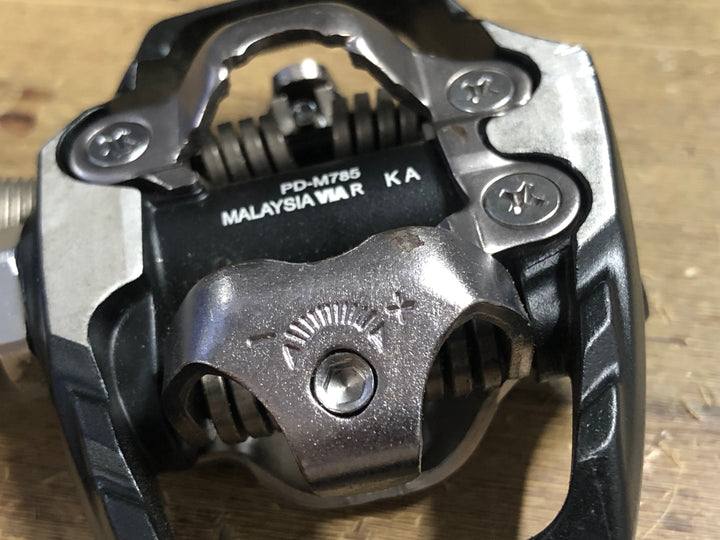 JU163 シマノ SHIMANO XT PD-M785 ビンディングペダル SPD